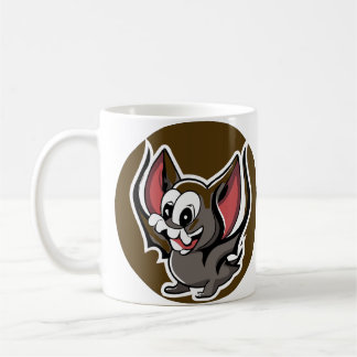 sweet tender bat winged gothic black coffee mug