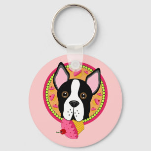 Sweet Terrier Key Ring