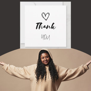 Sweet Thank You Heart Card