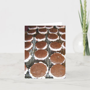 Sweet Thanks Thank You Chocolate Whoopie Pie Card