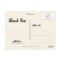 SWEET THANKS  | WEDDING POSTCARD