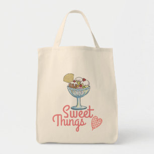 Sweet Things - Ice Cream Sundae  Tote Bag