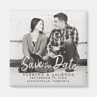 Sweet Time Photo - Save The Date Magnet