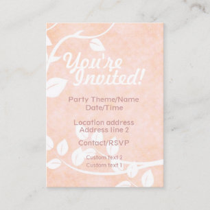 Sweet Times Party Invite Card