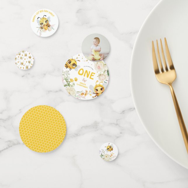 Sweet to Bee ONE' 1st Birthday Confetti (Group)