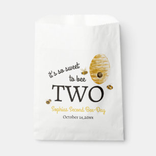 Sweet To Bee Two Second Birthday Bees Honeycomb Favour Bags