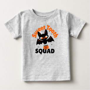 Sweet Tooth Squad Toddler Halloween Shirt – Cute