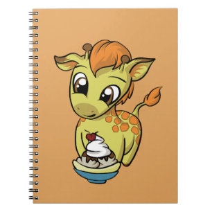 Sweet Treat! Giraffe Notebook