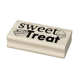 Sweet Treat Rubber Stamp