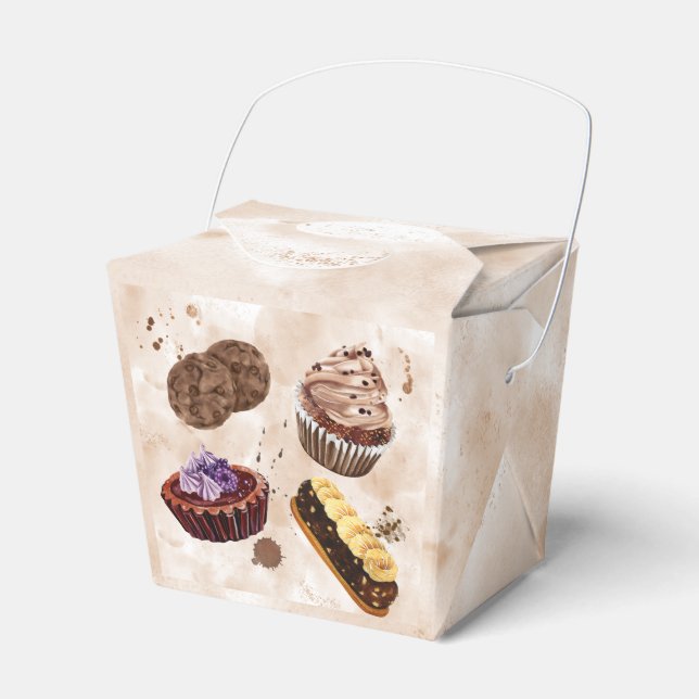 Sweet Treat Treasure Favour Box (Front Side)