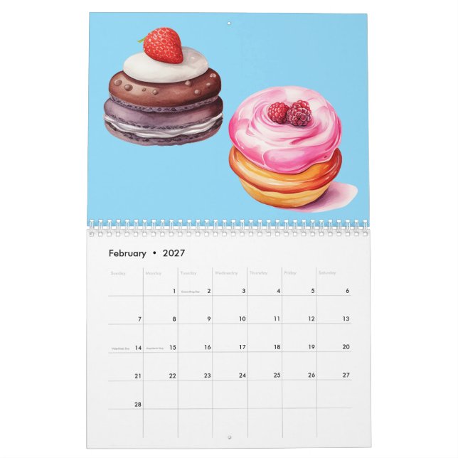 SWEET TREATS 2025 CALENDAR (Feb 2027)