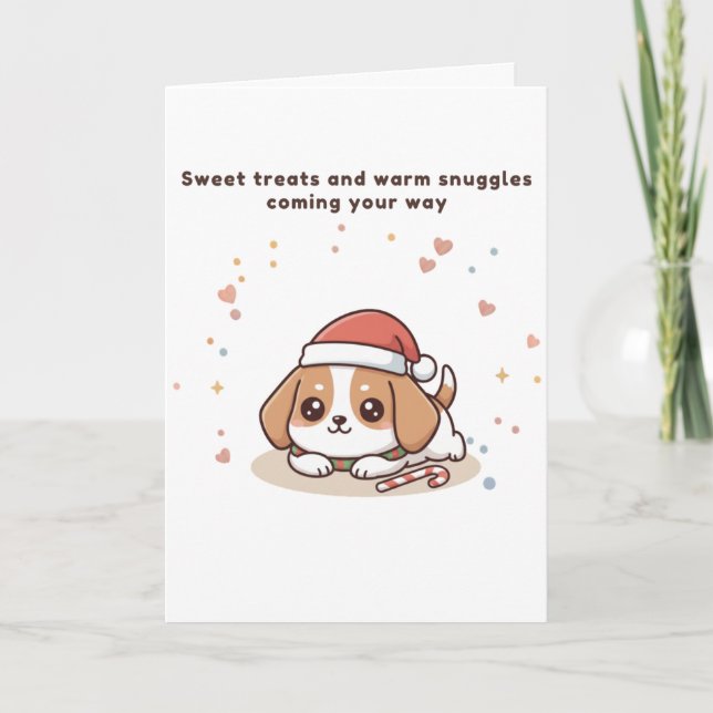 Sweet Treats and Warm Snuggles Coming Your Way Card (Front)