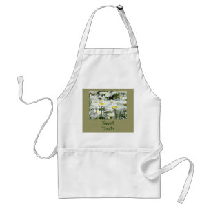 Sweet Treats aprons Daisy Flowers Floral apron