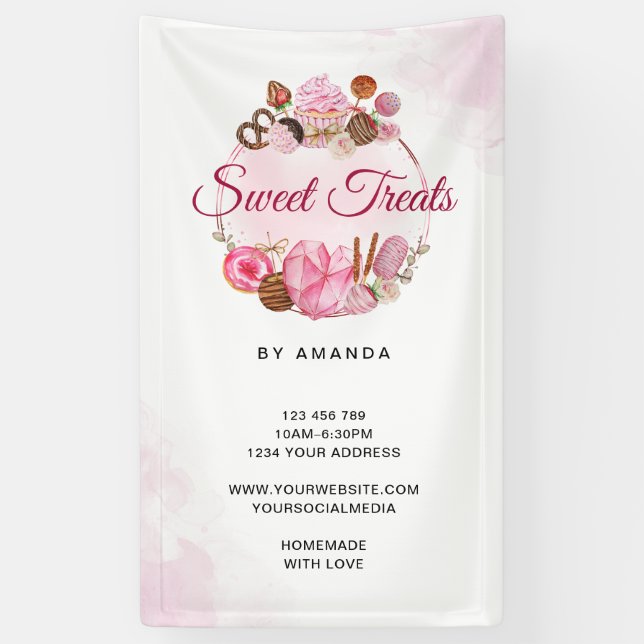 Sweet Treats Bakery  Banner (Vertical)