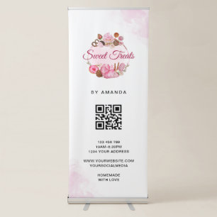 Sweet Treats Bakery  Retractable Banner