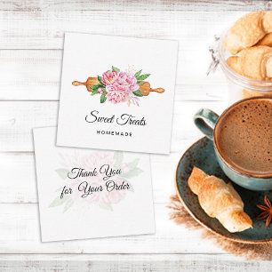 Sweet Treats Bakery Thank you Card