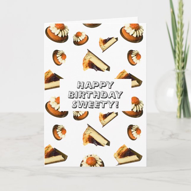 Sweet Treats Birthday Card (Front)