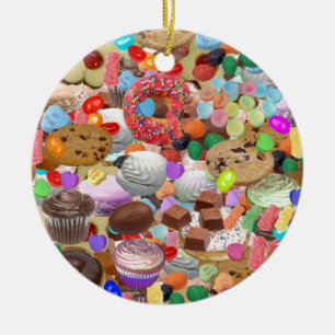 Sweet Treats Ceramic Tree Decoration