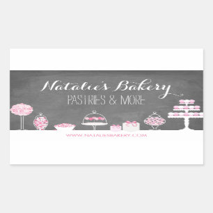 Sweet Treats Chalkboard Bakery Sticker