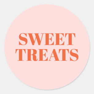Sweet Treats Classic Round Sticker