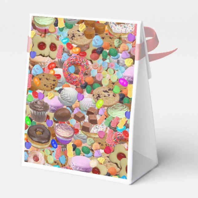 Sweet Treats Favour Box (Back Side)
