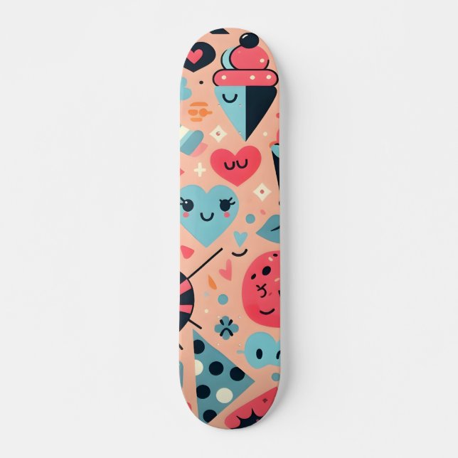 Sweet Treats Fiesta Skateboard (Front)