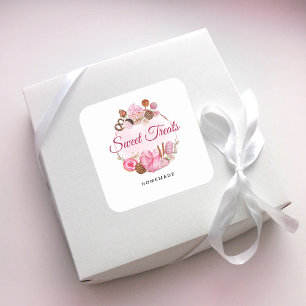 Sweet Treats Home Bakery Square Sticker