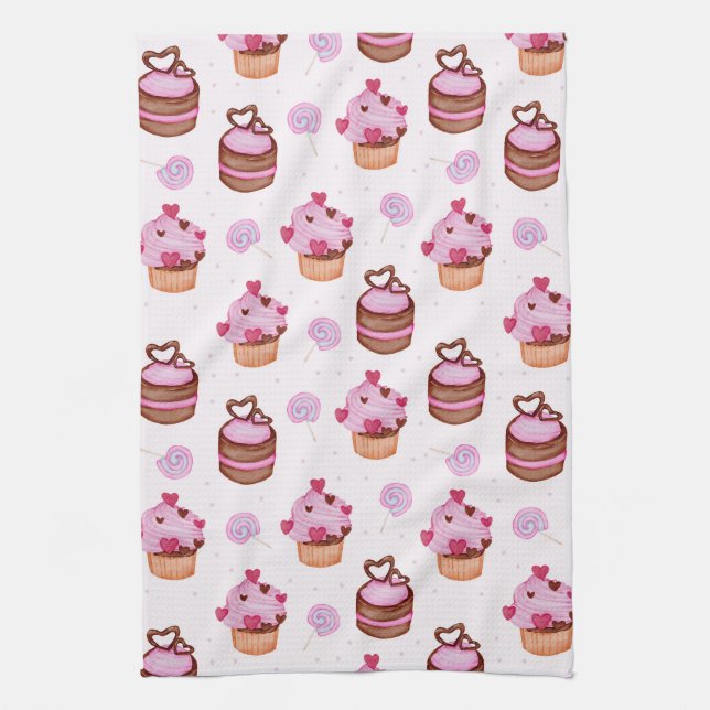 Sweet Treats Kitchen Towel (Vertical)