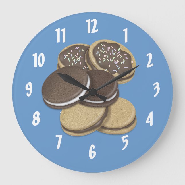 Sweet Treats Large Clock (Front)