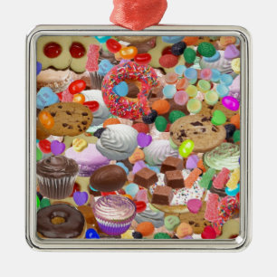 Sweet Treats Metal Tree Decoration