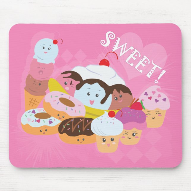 Sweet Treats Mouse Mat (Front)