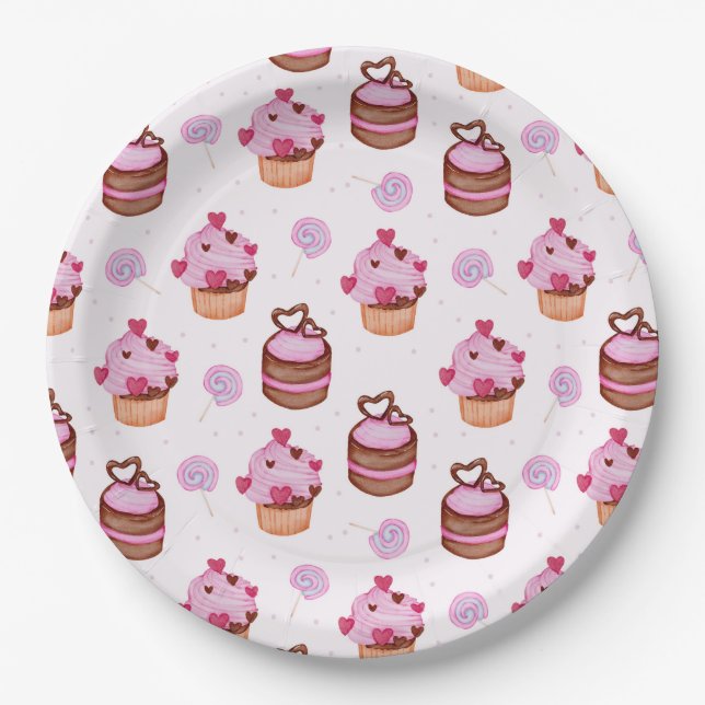 Sweet Treats Paper Plate (Front)