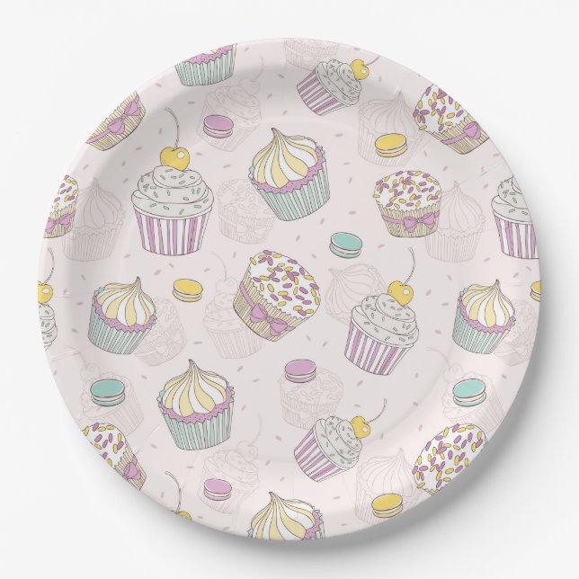 Sweet Treats Paper Plate (Front)