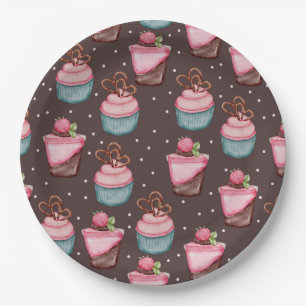 Sweet Treats Paper Plate