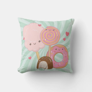 Sweet treats pattern cushion