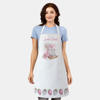 Sweet Treats Pink Bakery Apron