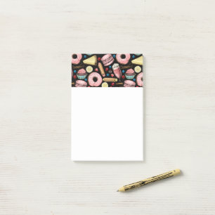 Sweet treats post-it notes