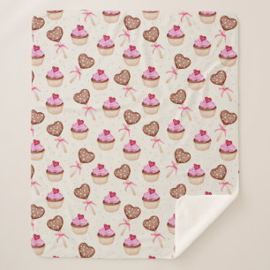 Sweet Treats Sherpa Blanket