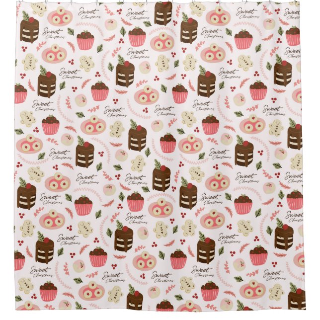 Sweet Treats Shower Curtain (Front)