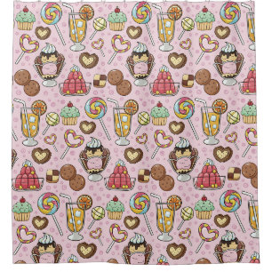 Sweet Treats Shower Curtain