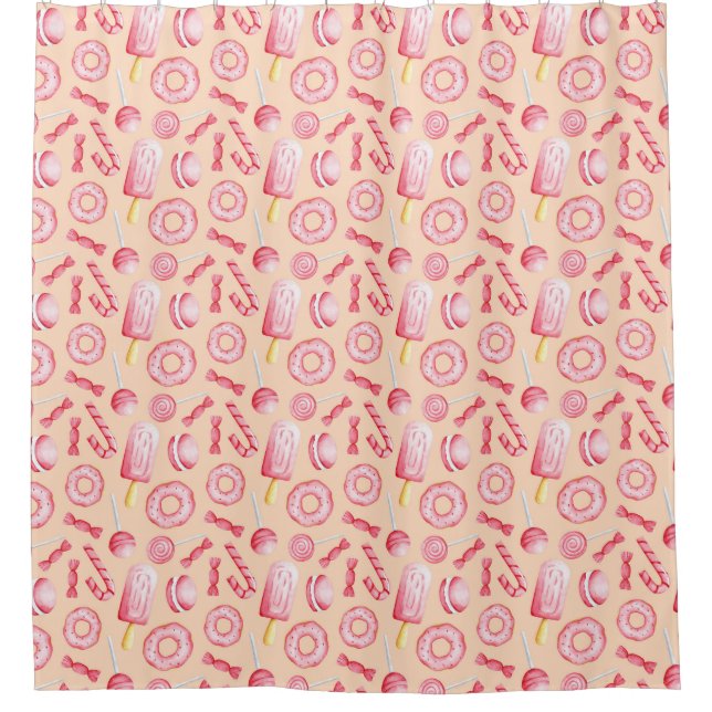 Sweet Treats Shower Curtain (Front)