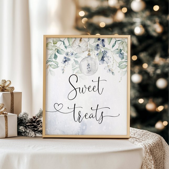 Sweet treats sign. Winter Chritmas sweet treats Poster (Creator Uploaded)