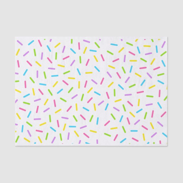 Sweet Treats Sprinkle Tissue Paper (Front)