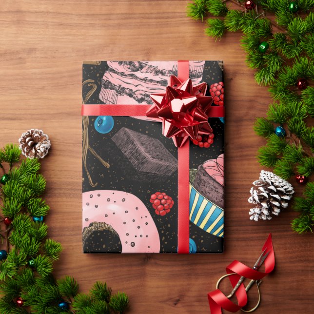 Sweet treats  wrapping paper (Holiday Gift)