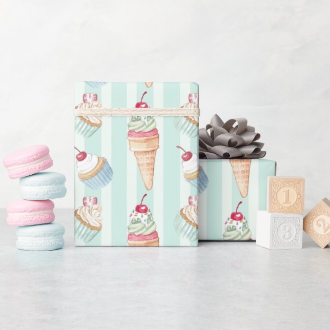 Sweet Treats Wrapping Paper (Baby Shower)
