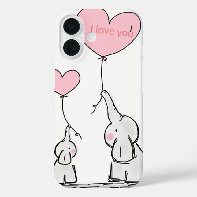 Sweet Trendy elephant Case-Mate iPhone Case (Back)