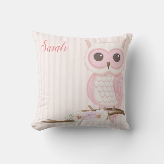 Sweet Trendy Owl  Cushion (Front)