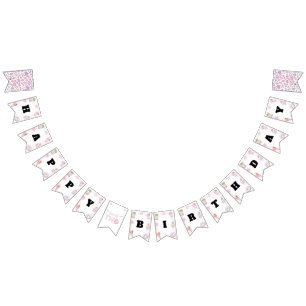 Sweet Two Pastel Dessert 2nd Birthday Bunting