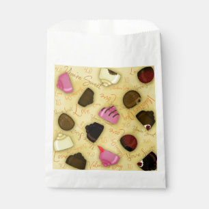Sweet Valentine - Valentine's Day Candy Pattern Favour Bags