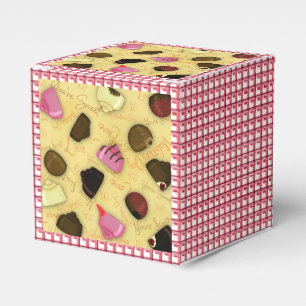 Sweet Valentine - Valentine's Day Candy Pattern Favour Box